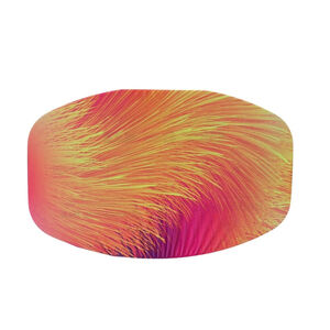 NWT 2/$20 GoggleSoc Pro Soc Goggle Cover "Monster Fur" Pink Orange Yellow